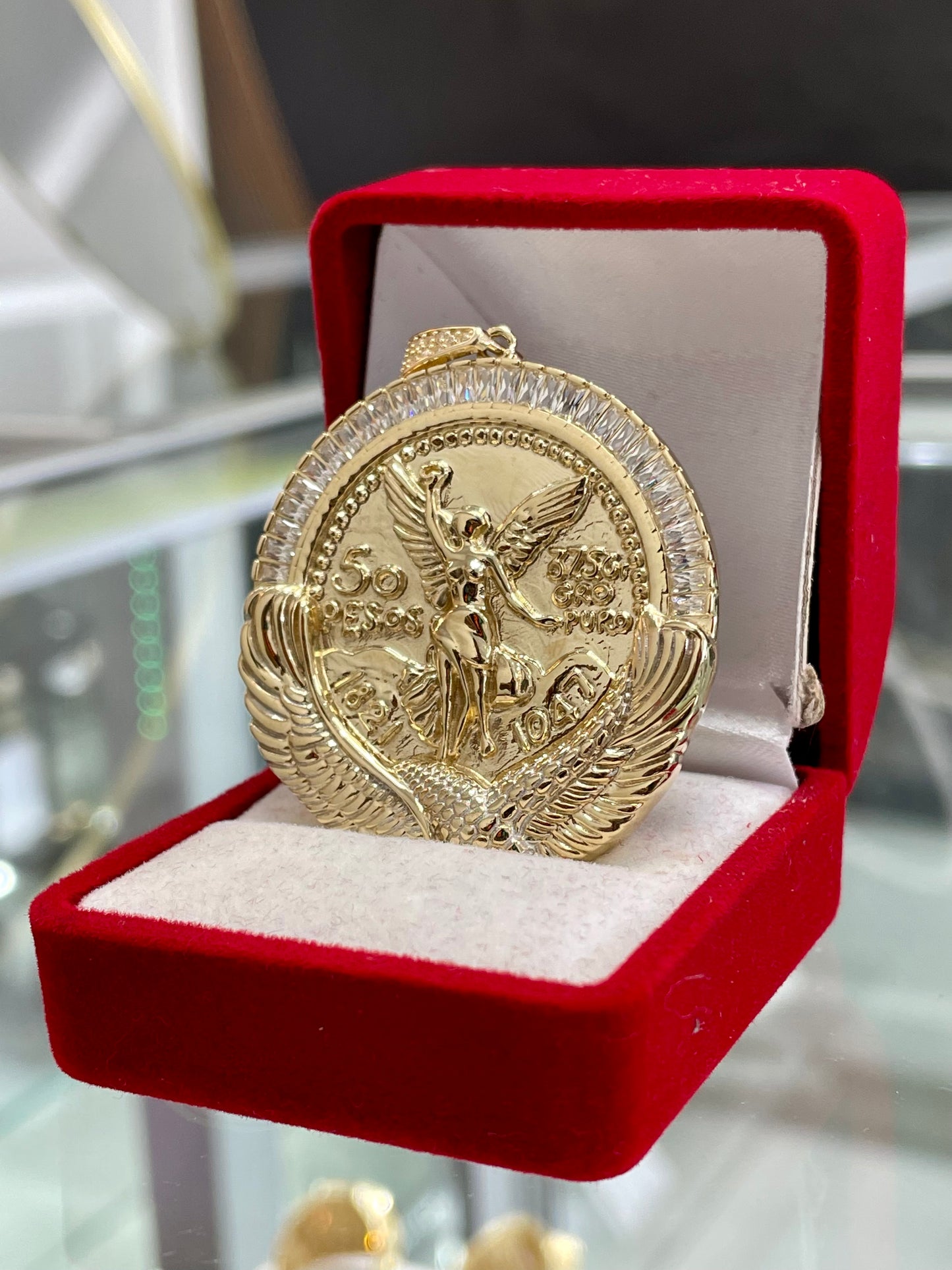 🇮🇹💎 MEDALLA CENTENARIO ORO 14K