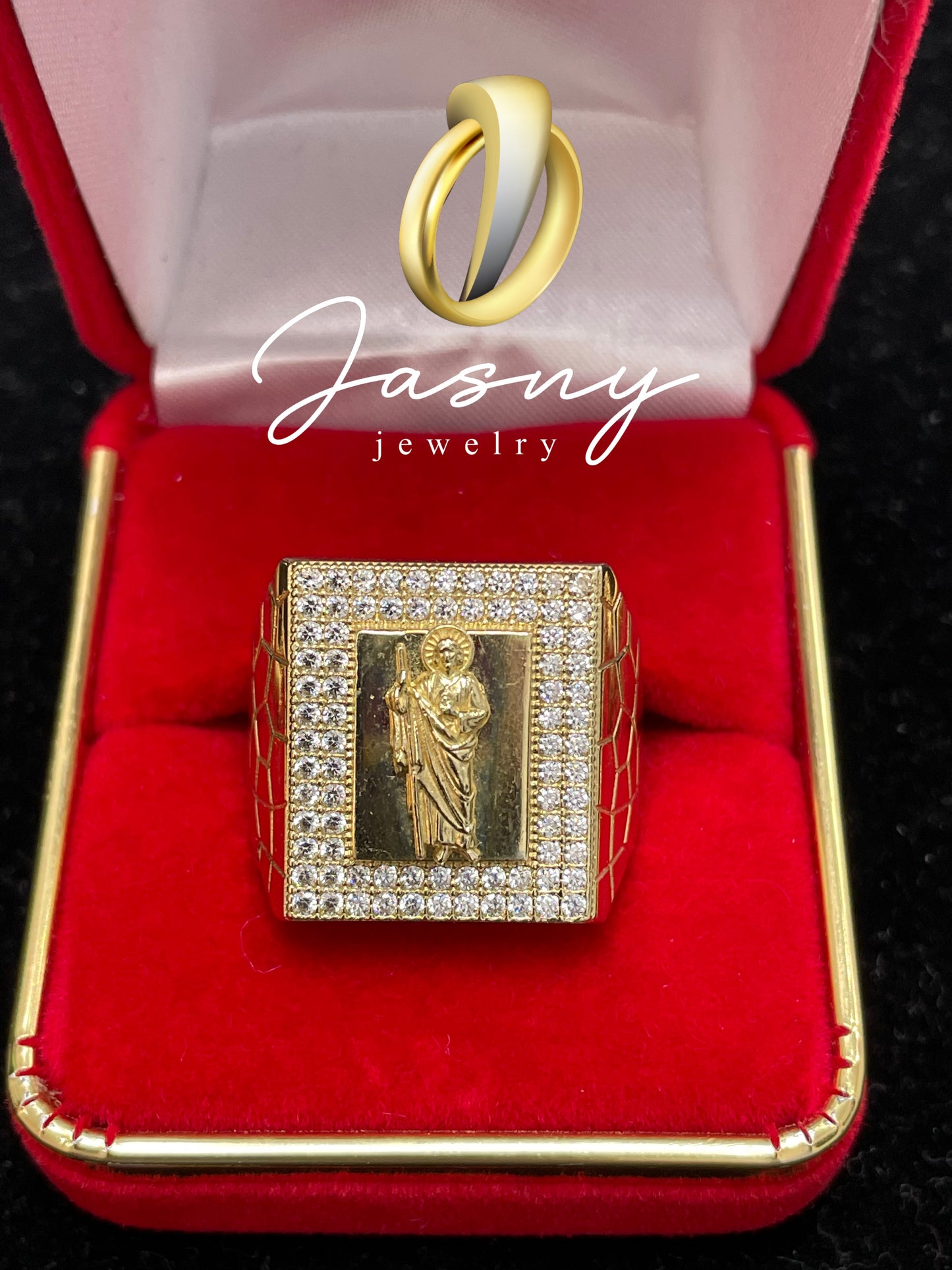 Ring virgin  gold 10k