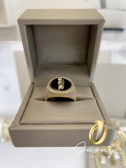 💍💎 ANILLO SAN JUDAS TADEO ORO 14K 🇮🇹