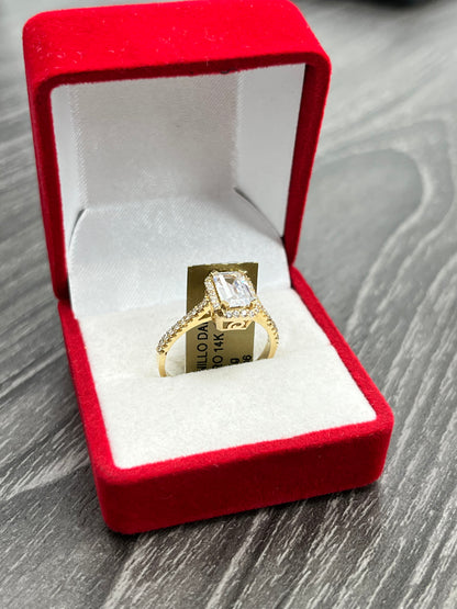 💍ANILLO DAMA ORO 14K💍