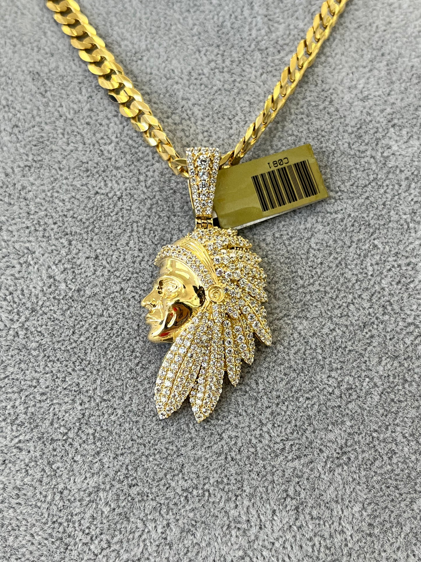 ✨DIJE INDIO ORO 14K