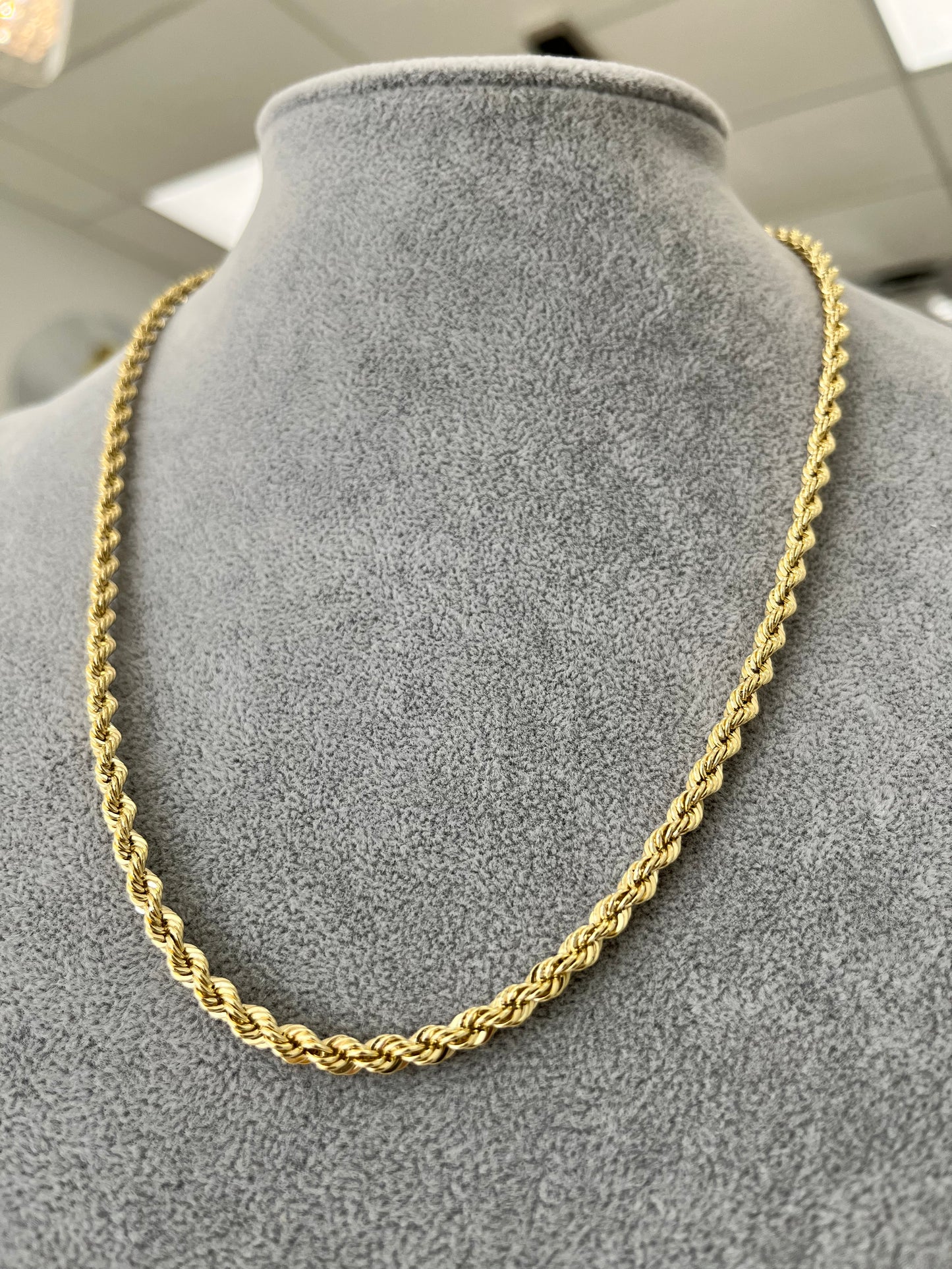 ✨CADENA SOGA SEMI-SÓLIDA ORO 14K ✨ ✨14K GOLD ROPE CHAIN✨