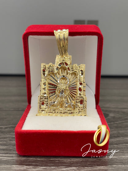 🇮🇹💎 MEDALLA SAN LAZARO ORO 10K **NEW** 3D