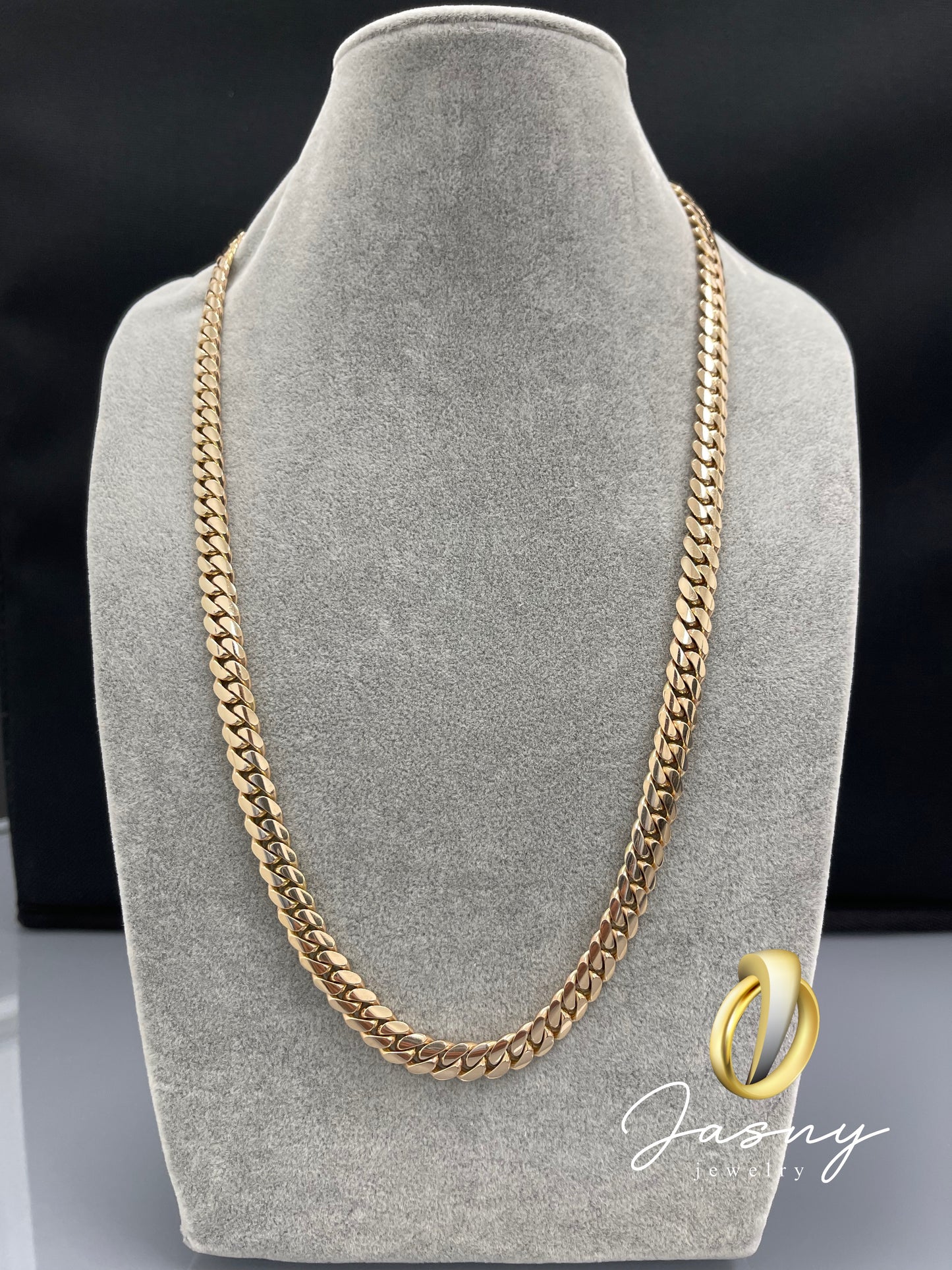 💎Cadena cuban link sólido 🇮🇹💎