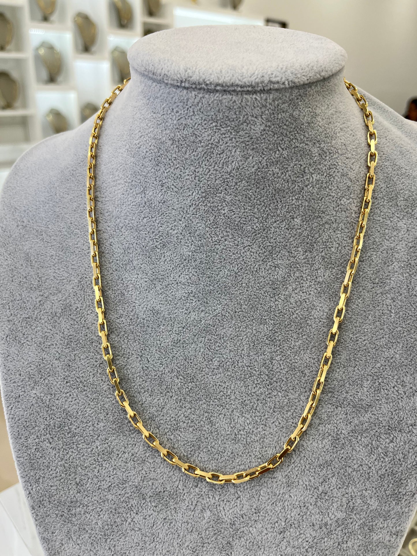 ✨ CADENA HERMÈS SÓLIDA ORO 14K ✨ 14K SOLID YELLOW GOLD HERMES LINK CHAIN NECKLACE