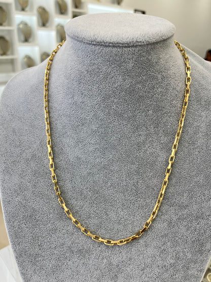 ✨ CADENA HERMÈS SÓLIDA ORO 14K ✨ 14K SOLID YELLOW GOLD HERMES LINK CHAIN NECKLACE