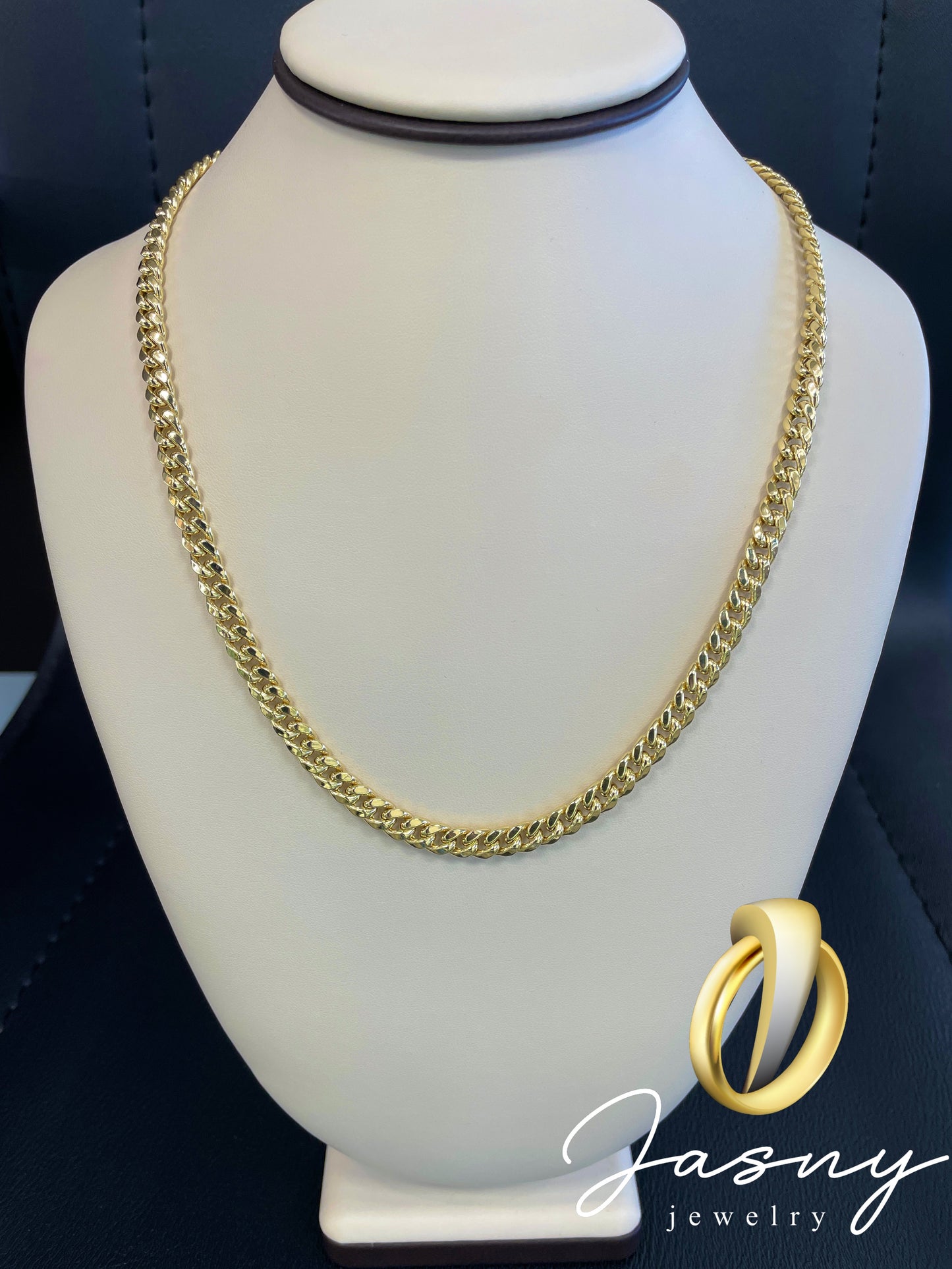 Chain Cuban link gold 14k