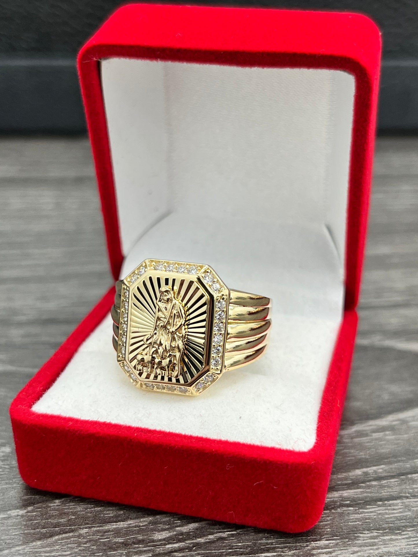 💍ANILLO SAN LÁZARO ORO 14K