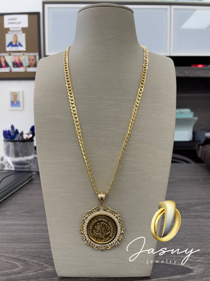 💎🇲🇽 CADENA CENTENARIO ORO 14K