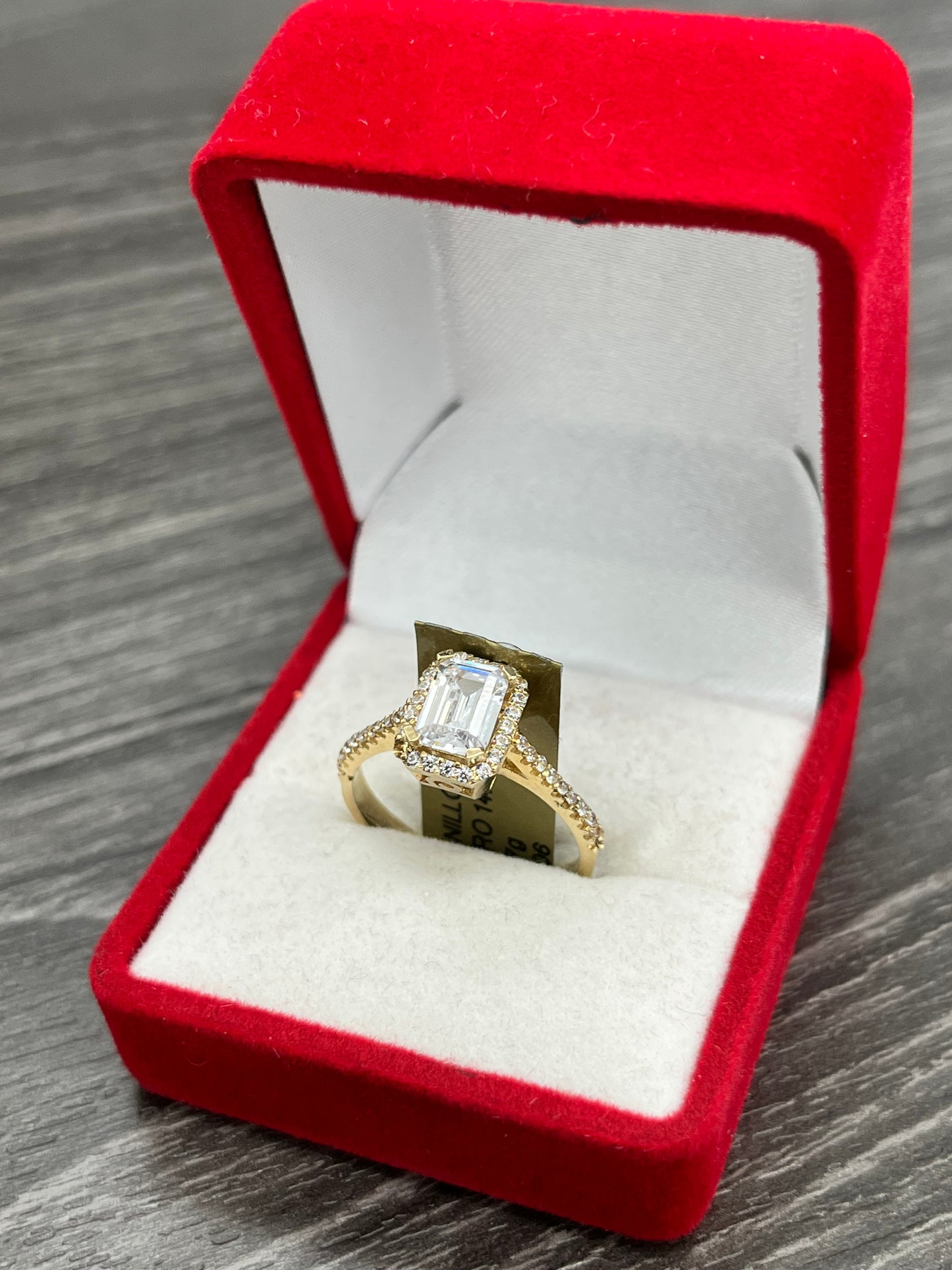 💍ANILLO DAMA ORO 14K💍