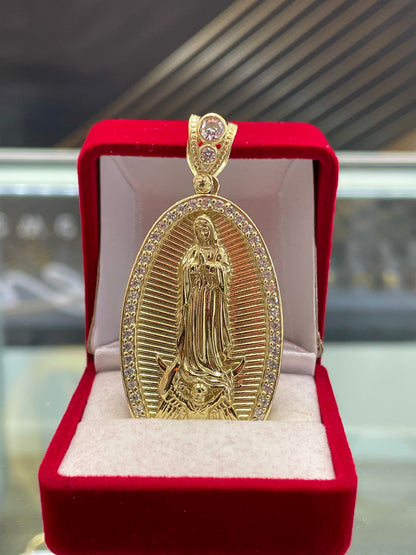 🇮🇹💎 VIRGEN DE GUADALUPE ORO 10K