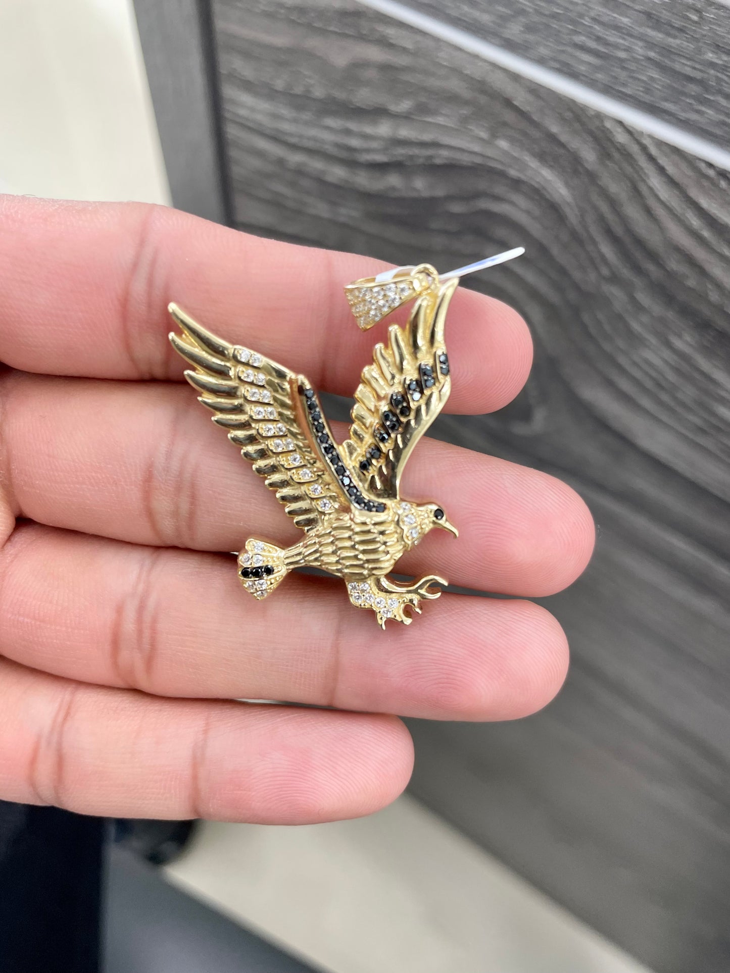 🇮🇹💎 DIJE ÁGUILA ORO 14K