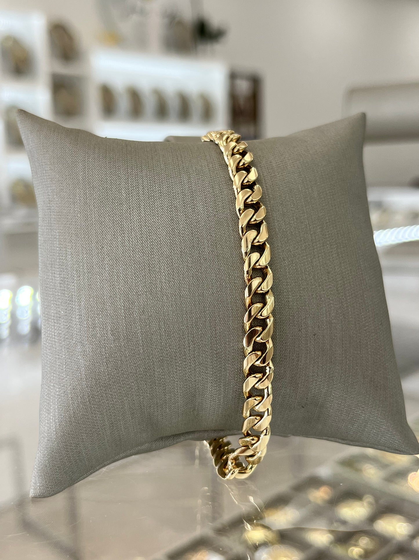 🌟MANILLA CUBAN LINK SÓLIDA ORO 14K✨