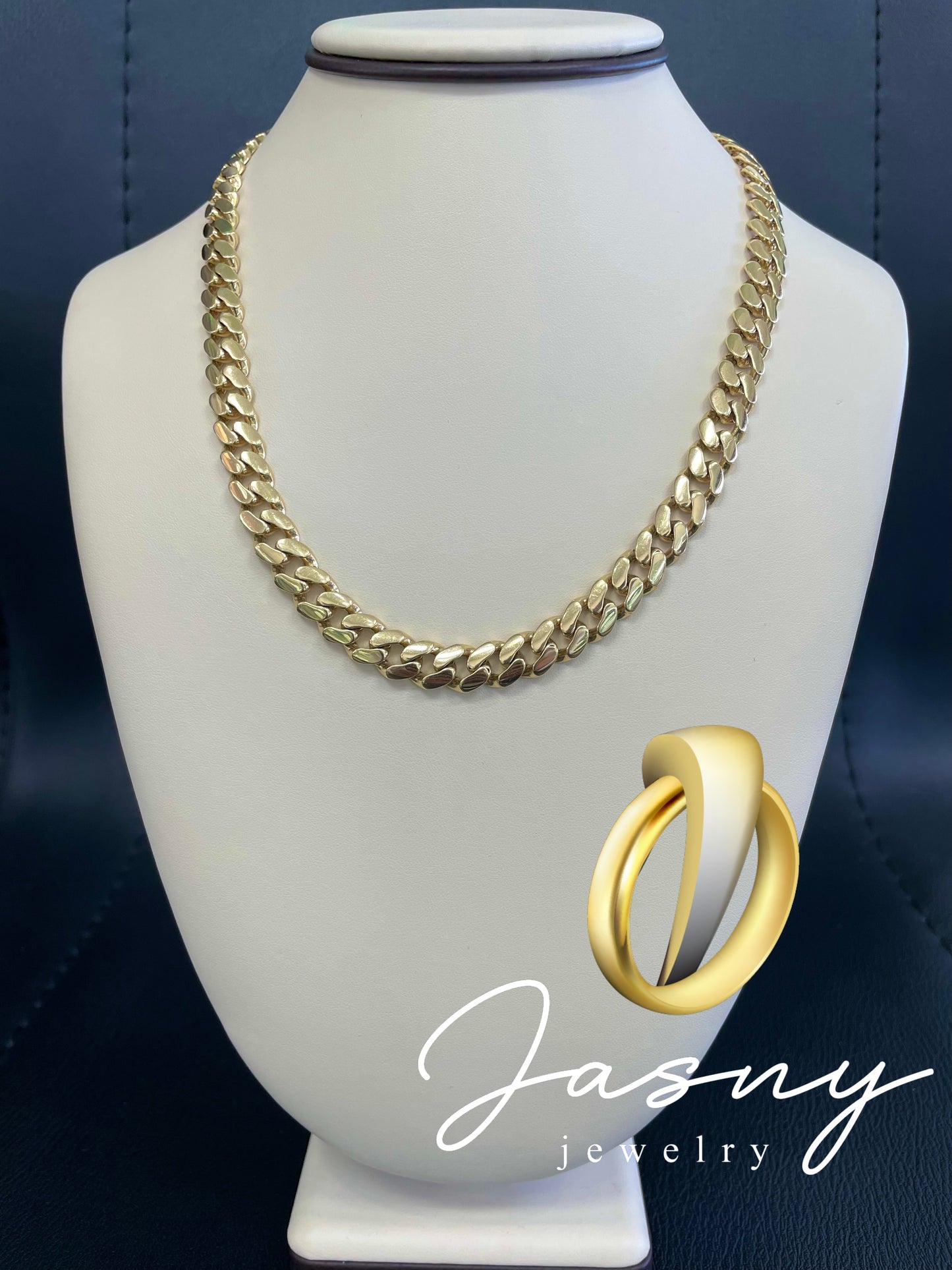 Chain Cuban link gold 14k