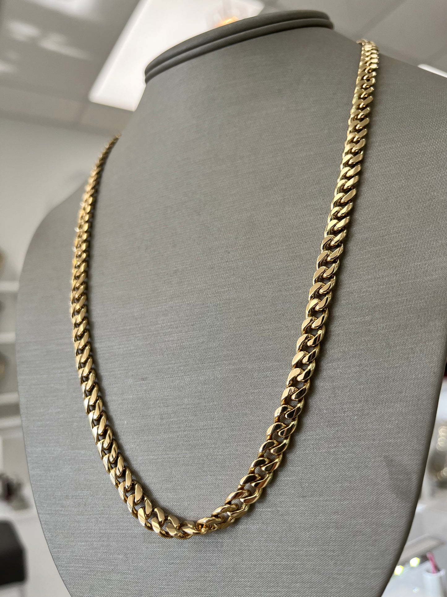 ✨CHAIN CUBAN LINK SOLID GOLD 14K✨