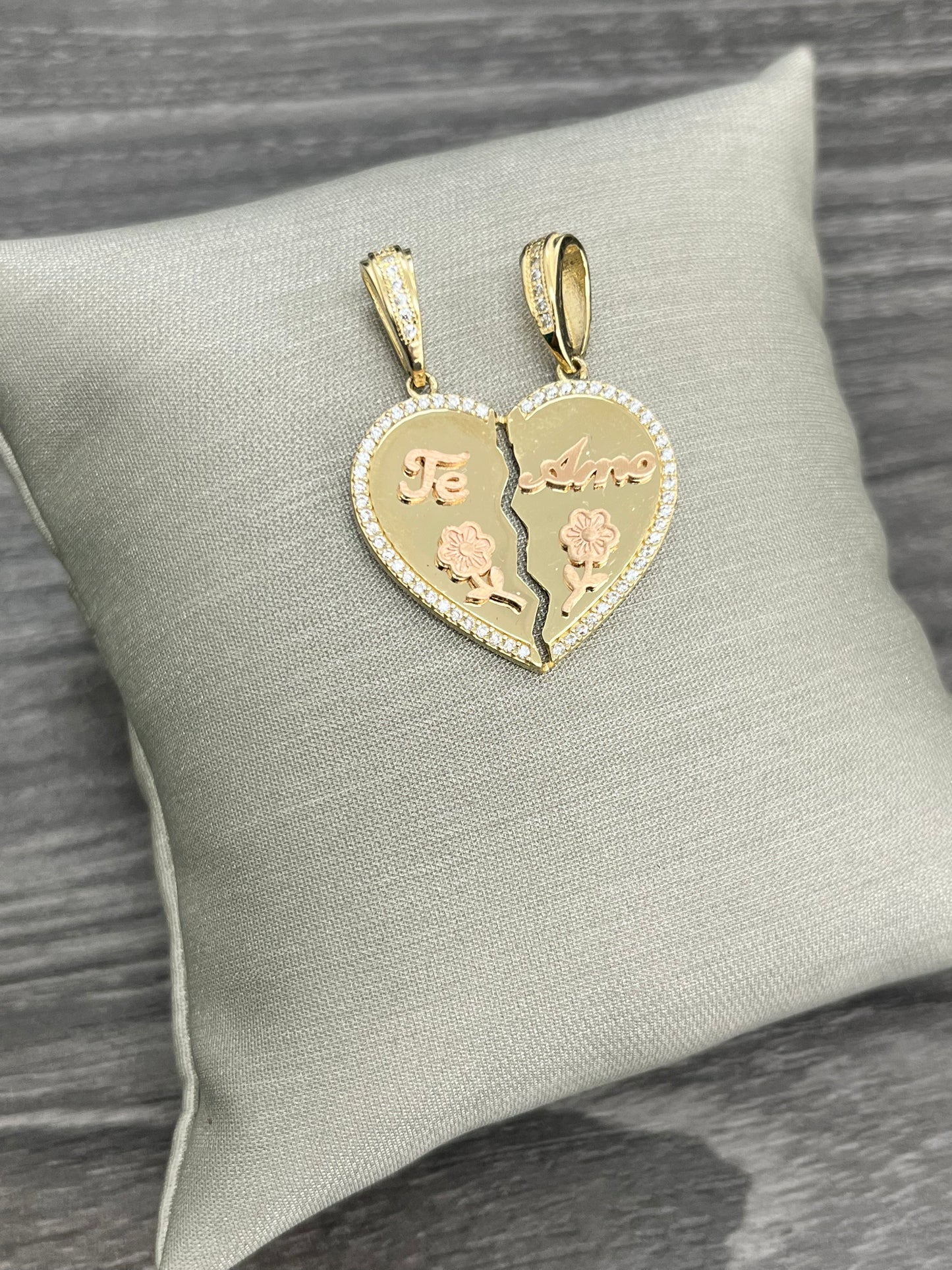 ❤️DIJE CORAZÓN ORO 14K