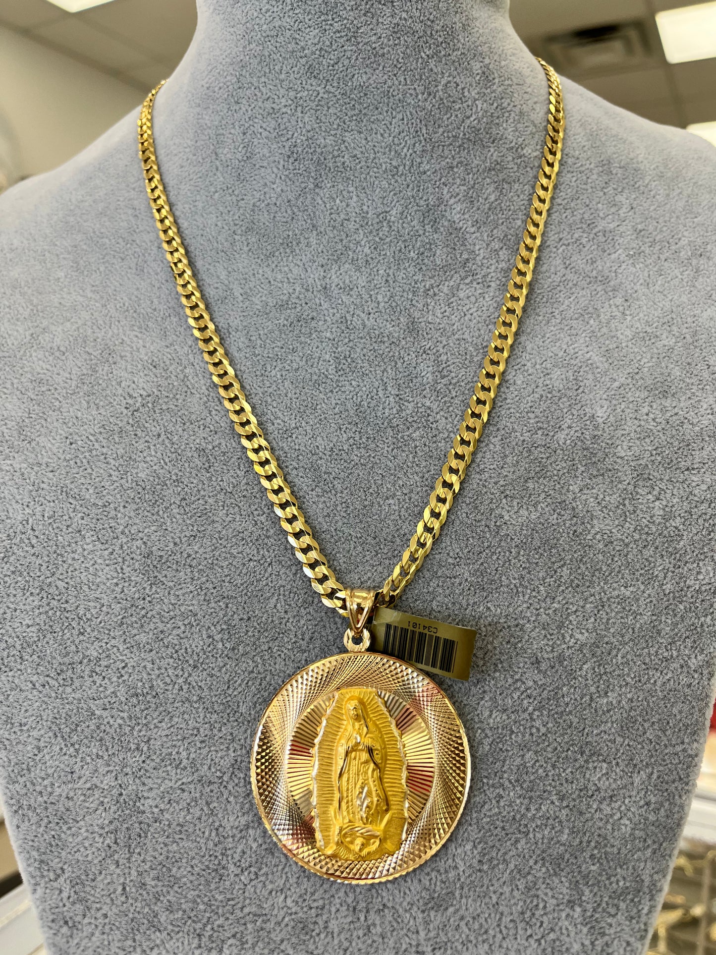 ✨MEDALLA VIRGEN GUADALUPE ORO 14K