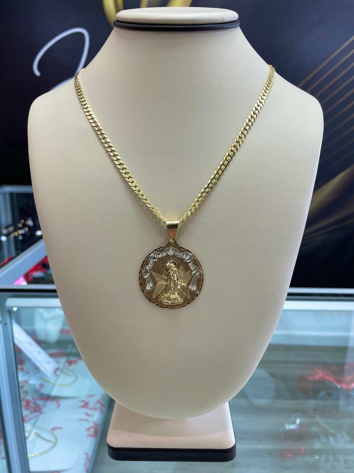 💎 Cadena San Lazaro 💎🇮🇹 ORO 14K