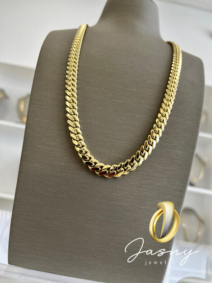 🇮🇹💎 CADENA CUBAN LINK SÓLIDA ORO 10K