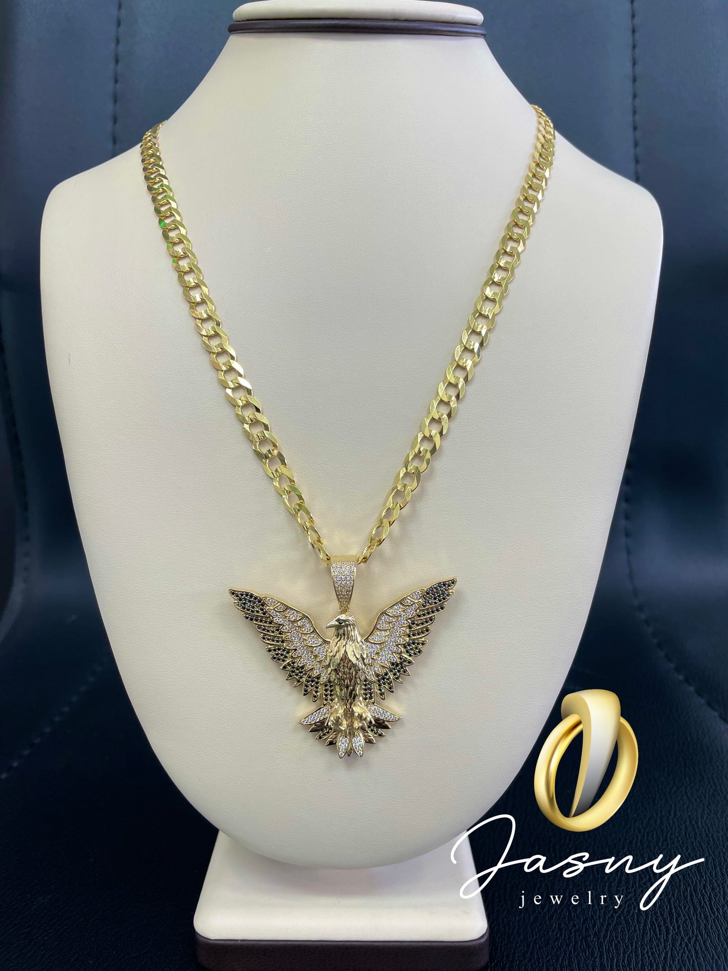 💎🇮🇹 CADENA ÁGUILA ORO 14K