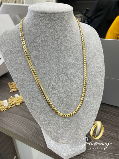 🇮🇹💎 CADENA CUBAN LINK SOLIDA ORO 10K