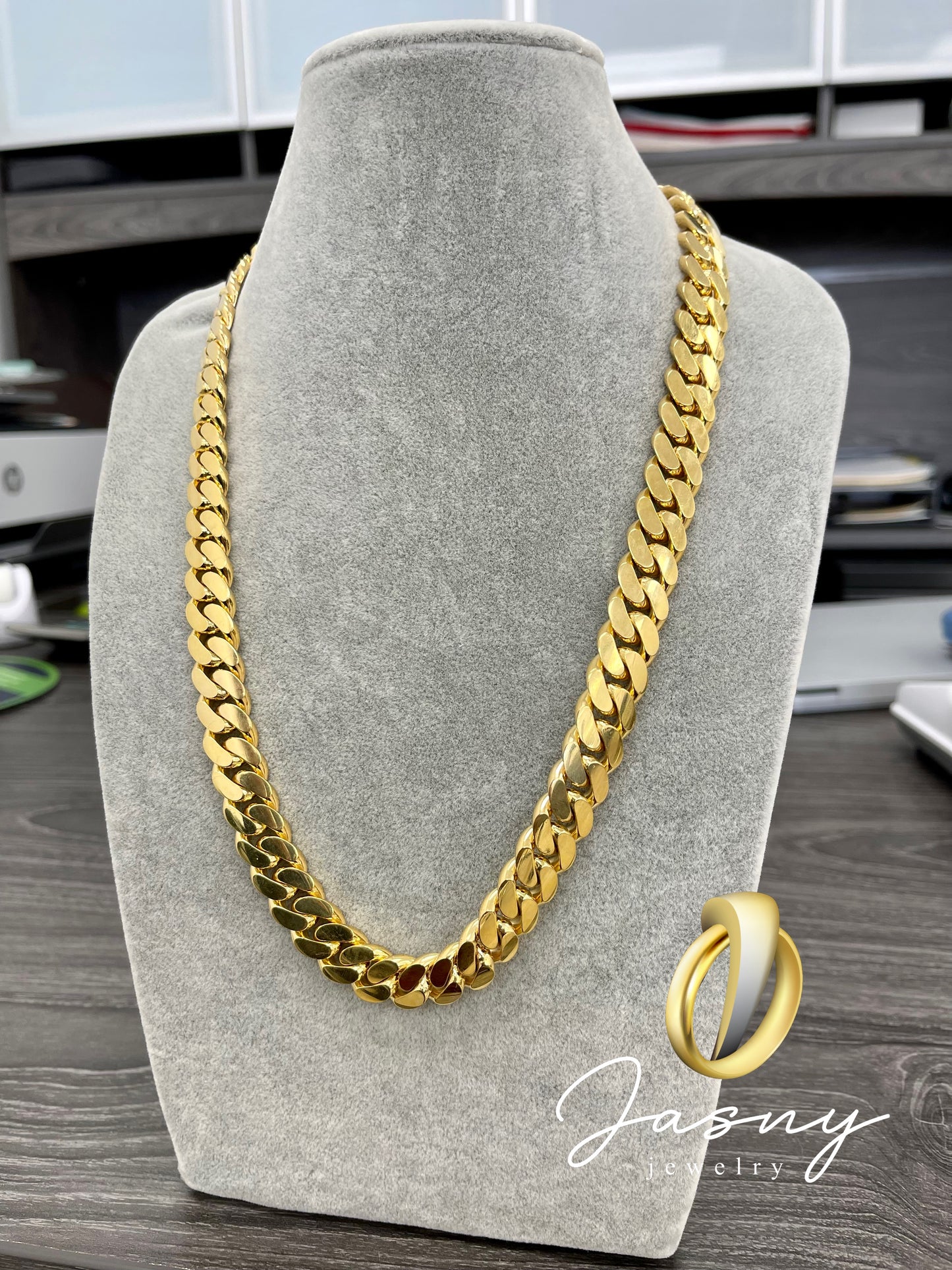 ⭐️ CHAIN SOLID CUBAN LINK GOLD 10K ⭐️