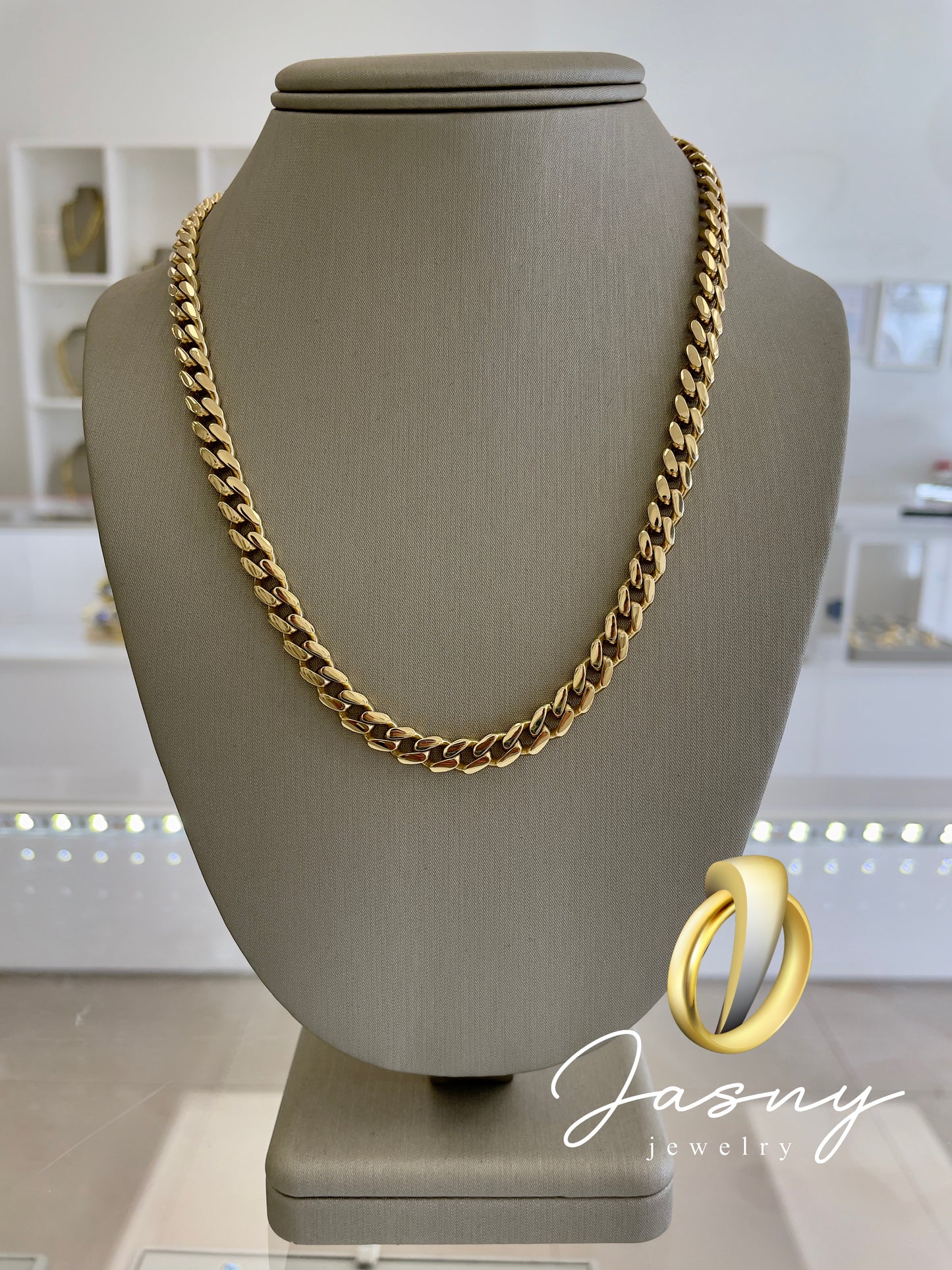 🇮🇹💎 Cadena monaco ORO 14K