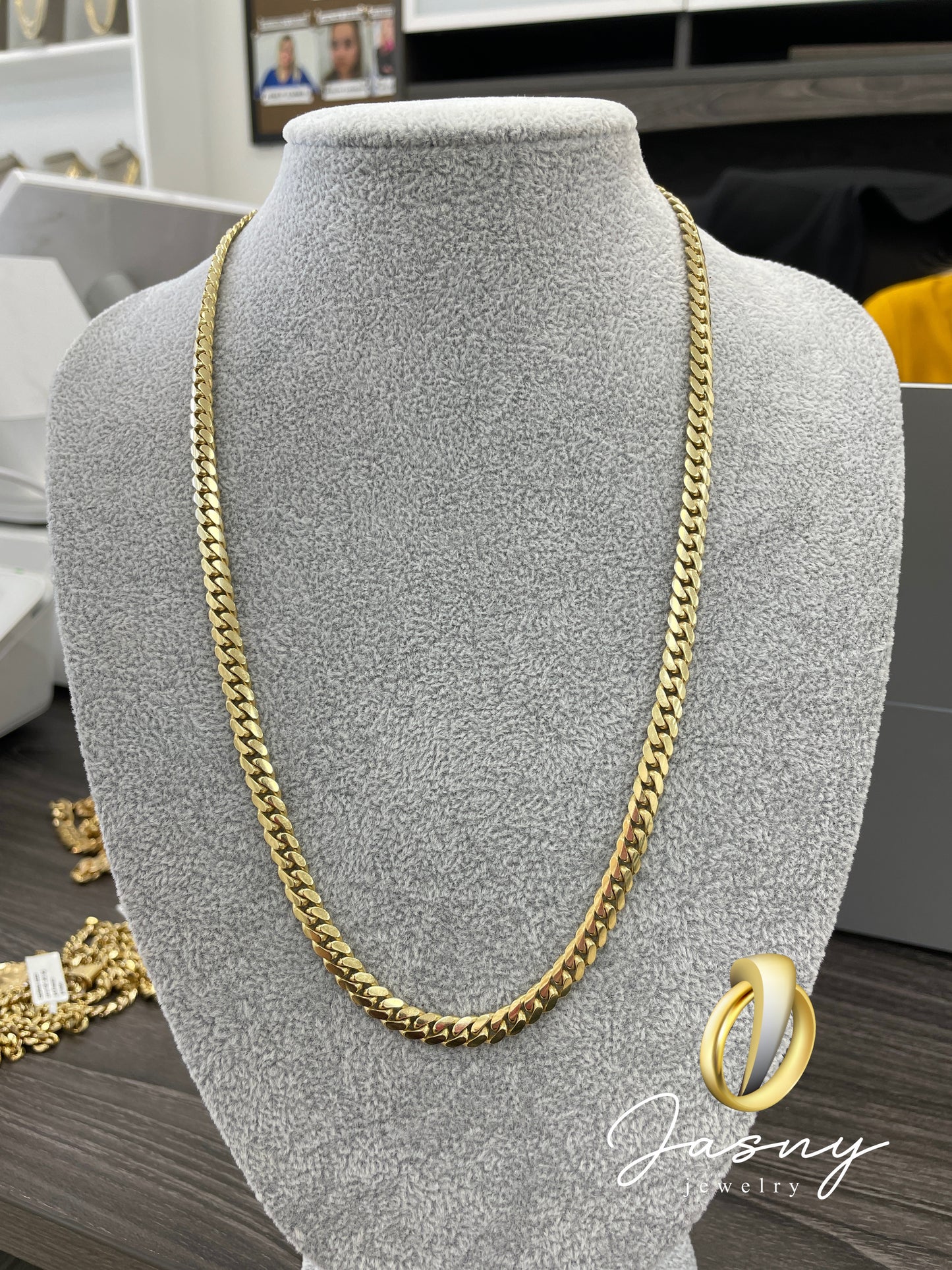 🇮🇹💎 CADENA CUBAN LINK SOLIDA ORO 10K